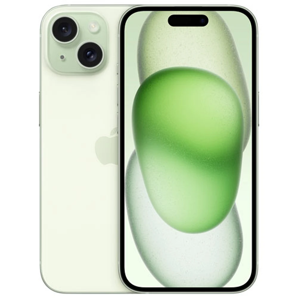 iPhone 15 de 128 Go d'Apple - Vert - Déverrouillé