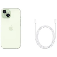 iPhone 15 de 128 Go d'Apple - Vert - Déverrouillé