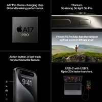Apple iPhone 15 Pro 128GB - Titanium