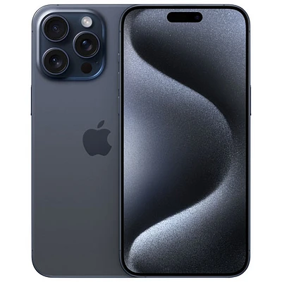 Apple iPhone 15 Pro Max 256GB - Blue Titanium - Unlocked