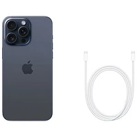 iPhone 15 Pro Max de 256 Go d'Apple - Titane bleu - Déverrouillé