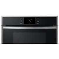 Samsung 30" 7 Cu. Ft. True Convection Electric Combo Wall Oven (NQ70CG600DSRAA) - Stainless Steel