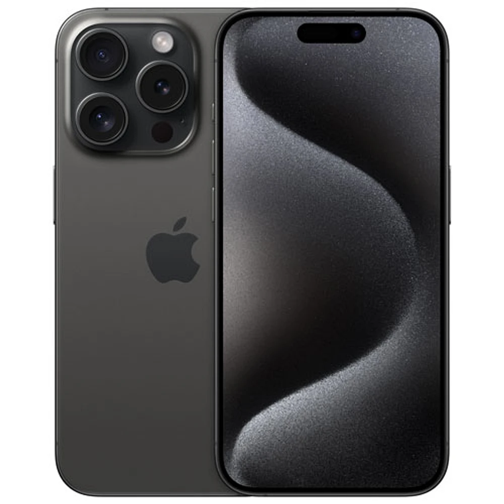 iPhone 15 Pro de Go d'Apple avec TELUS - Titane noir