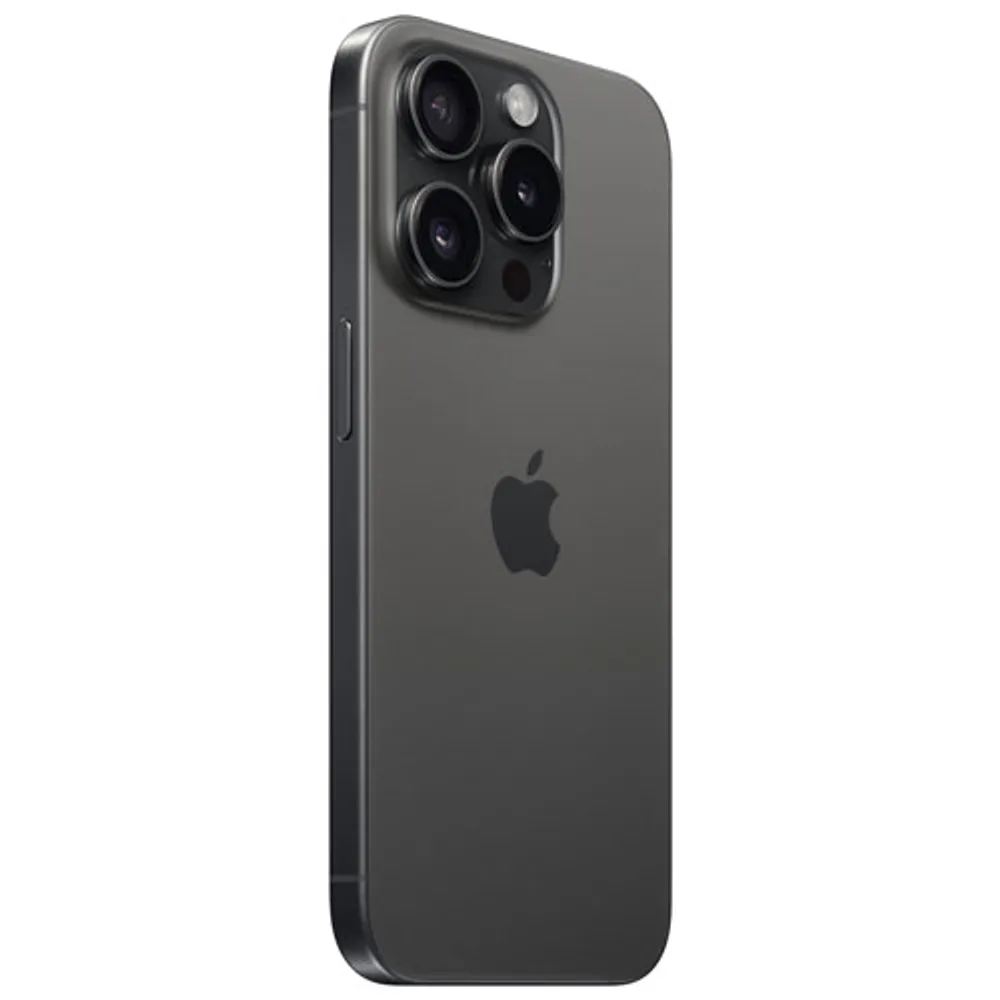 iPhone 15 Pro de Go d'Apple avec TELUS - Titane noir