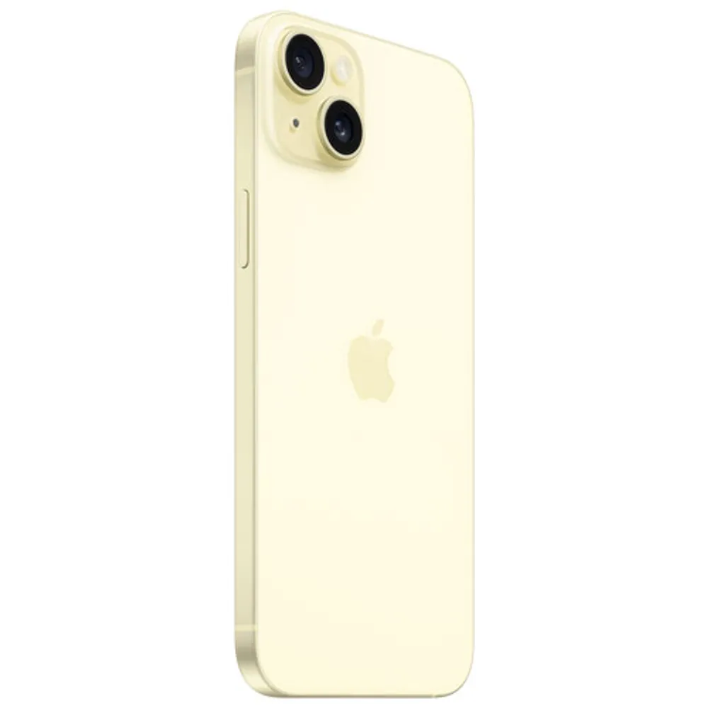 iPhone 15 Plus de Go d'Apple avec Fido - Jaune