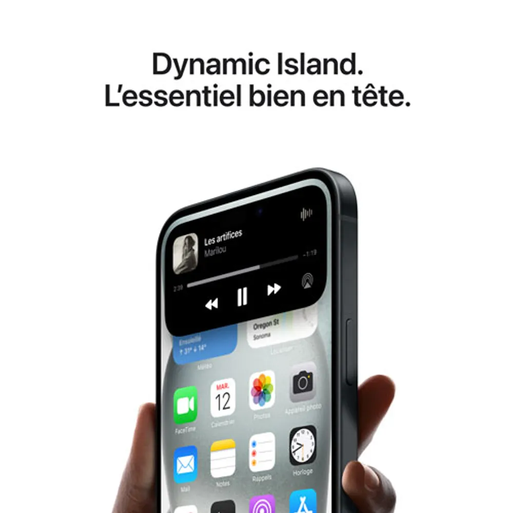 iPhone 15 Plus de Go d'Apple avec Fido - Jaune