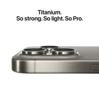 Fido Apple iPhone 15 Pro 256GB - Titanium