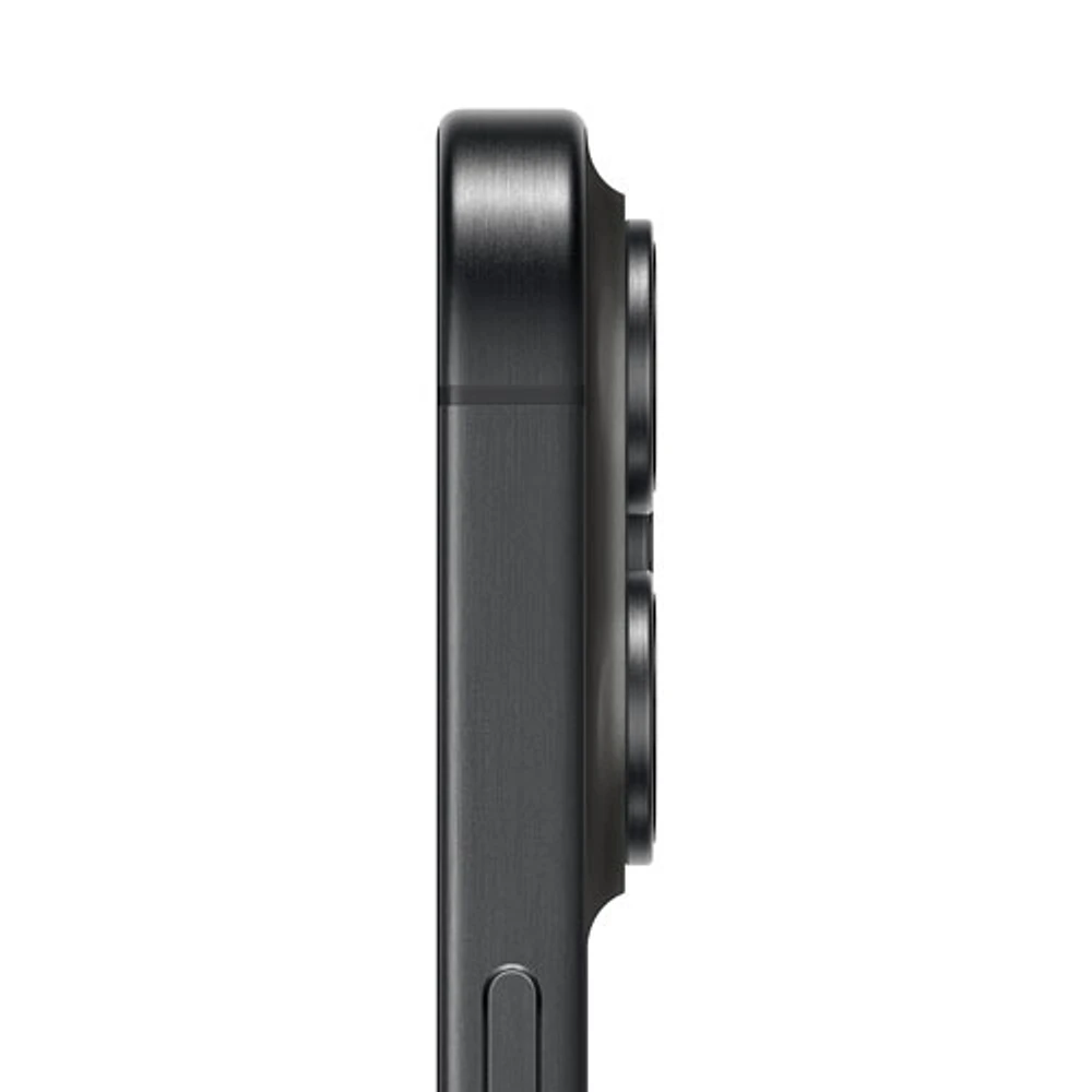 iPhone 15 Pro de 512 Go d'Apple avec Fido - Titane noir - Financement mensuel