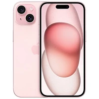 iPhone 15 de Go d'Apple offert par Fido - Rose