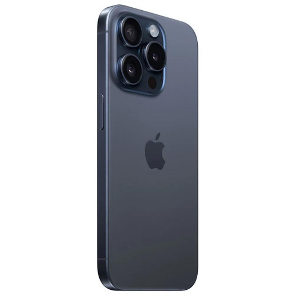 iPhone 15 Pro de Go d'Apple avec Freedom Mobile - Titane bleu