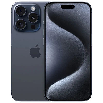 Bell Apple iPhone 15 Pro 128GB - Blue Titanium - Monthly Financing
