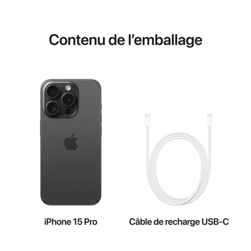 Rogers Apple iPhone 15 Pro 1TB - Titanium