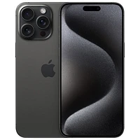 Virgin Plus Apple iPhone 15 Pro Max 256GB - Black Titanium - Monthly Financing