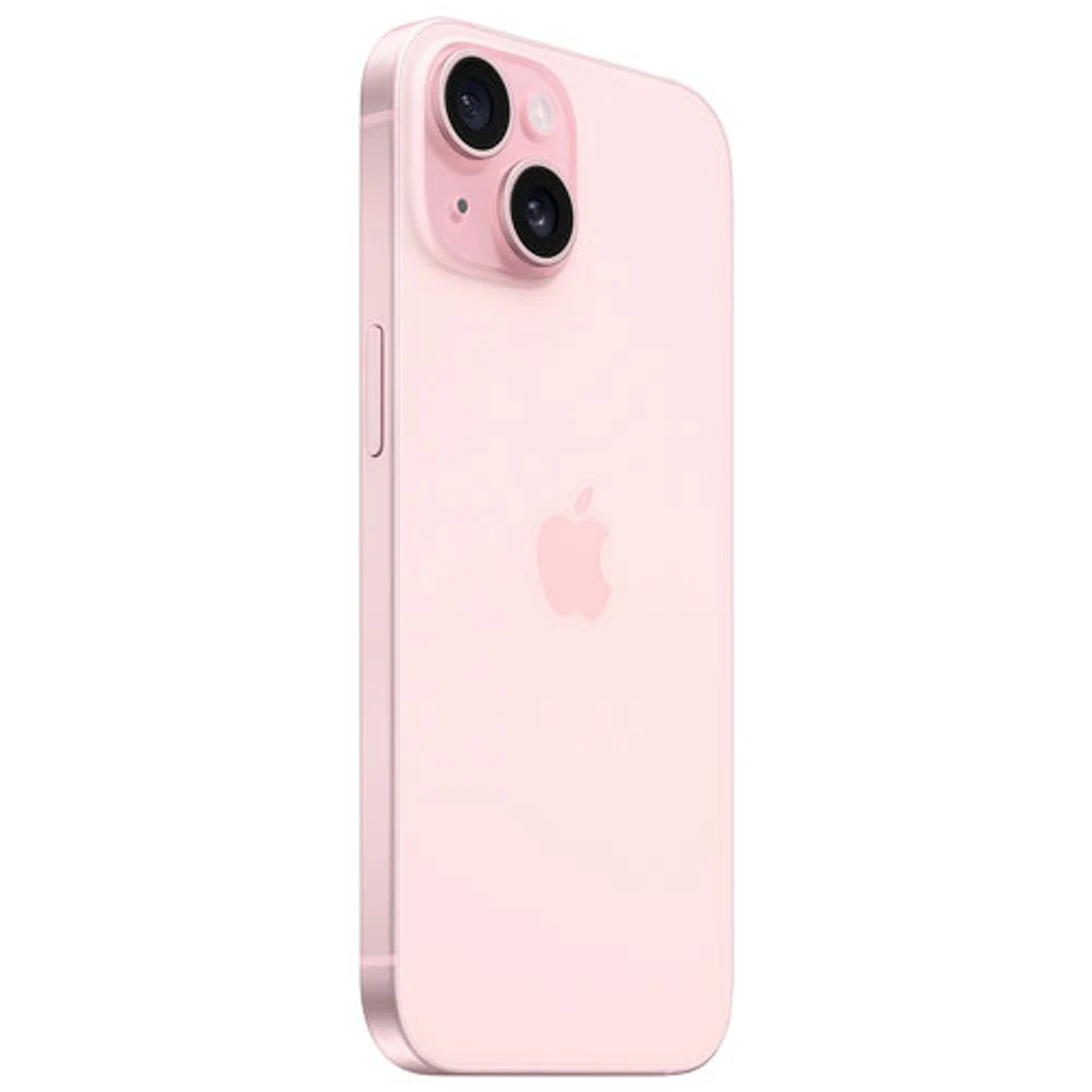 iPhone 15 de 512 Go d'Apple avec Bell - Rose - Financement mensuel