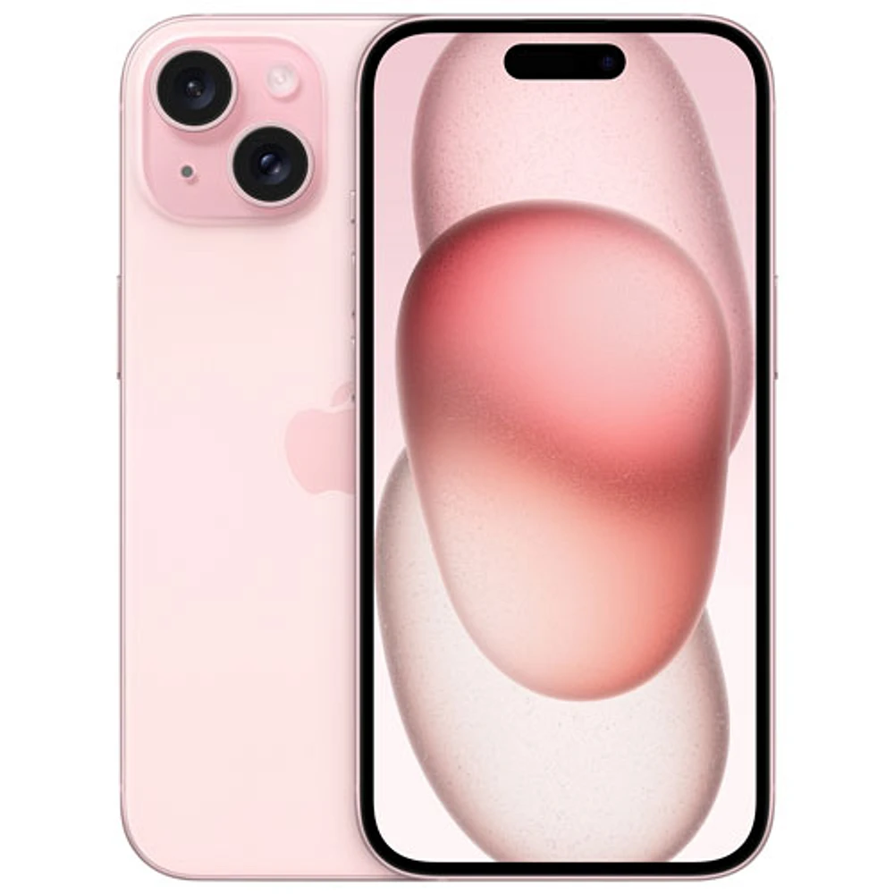 iPhone 15 de Go d'Apple avec Virgin Plus - Rose