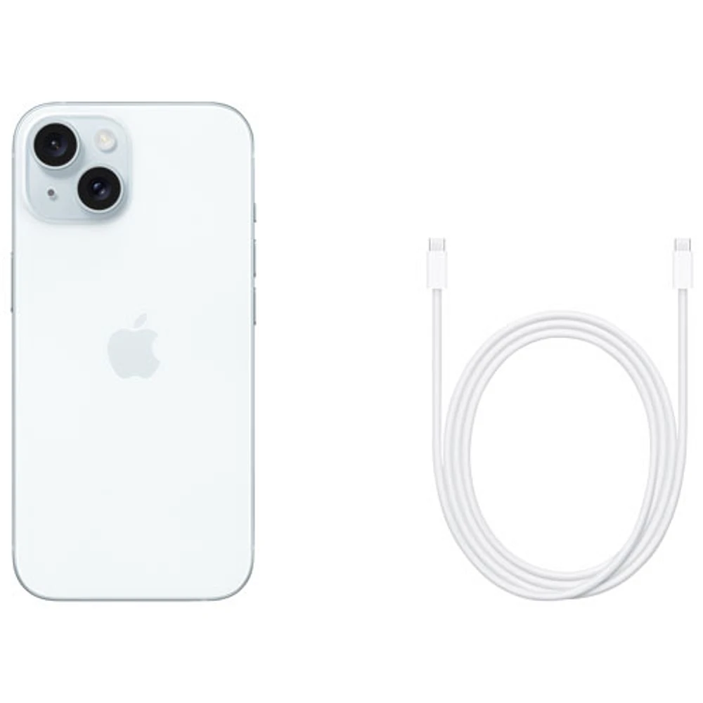 iPhone 15 de 128 Go d'Apple offert par Rogers - Bleu - Financement mensuel