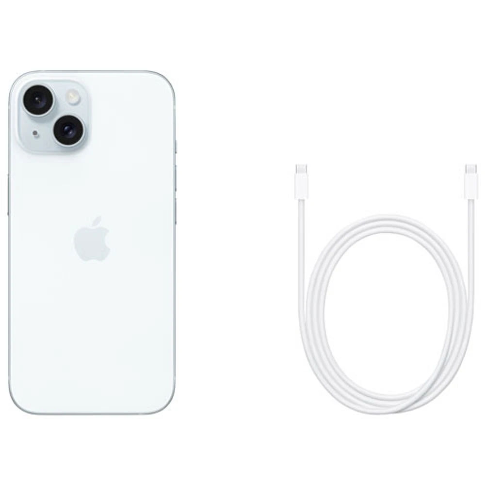 iPhone 15 de 128 Go d'Apple offert par Rogers - Bleu - Financement mensuel