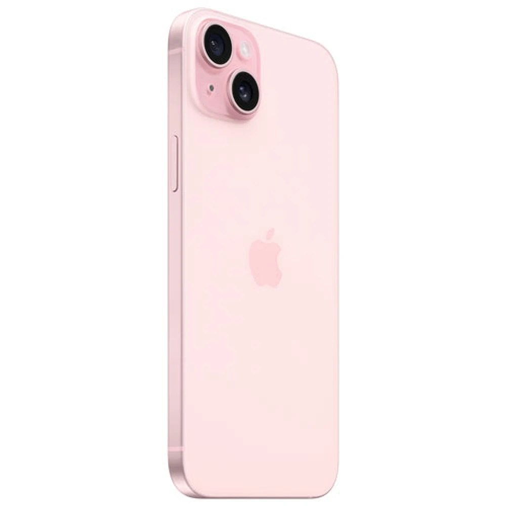 iPhone 15 Plus de 128 Go d'Apple avec Virgin Plus - Rose - Financement mensuel