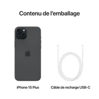 Fido Apple iPhone 15 Plus 256GB