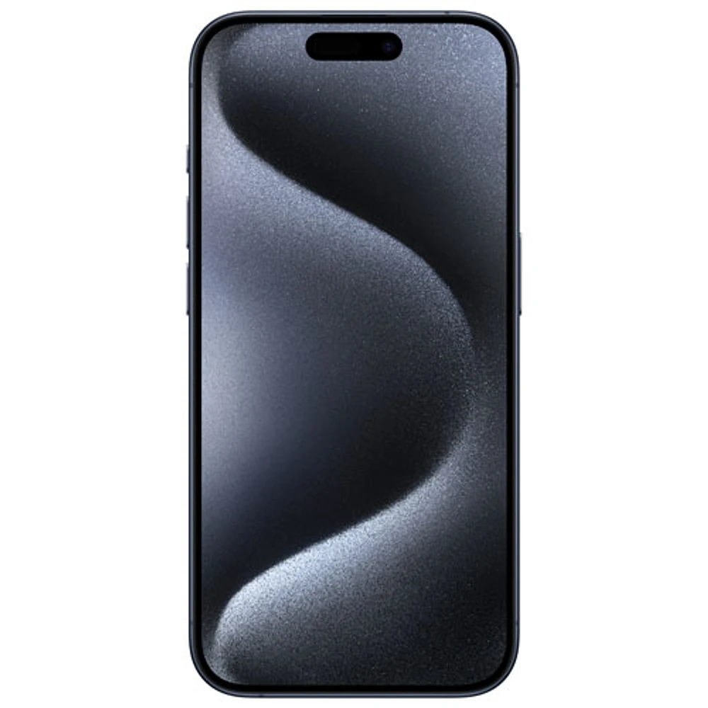 iPhone 15 Pro de 128 Go d'Apple avec TELUS - Titane bleu - Financement mensuel