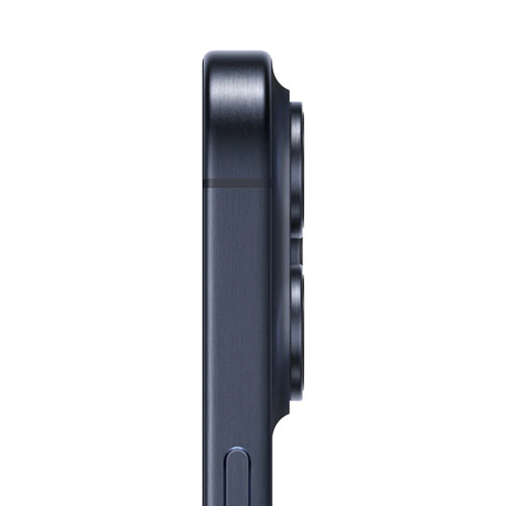 iPhone 15 Pro de 128 Go d'Apple avec TELUS - Titane bleu - Financement mensuel