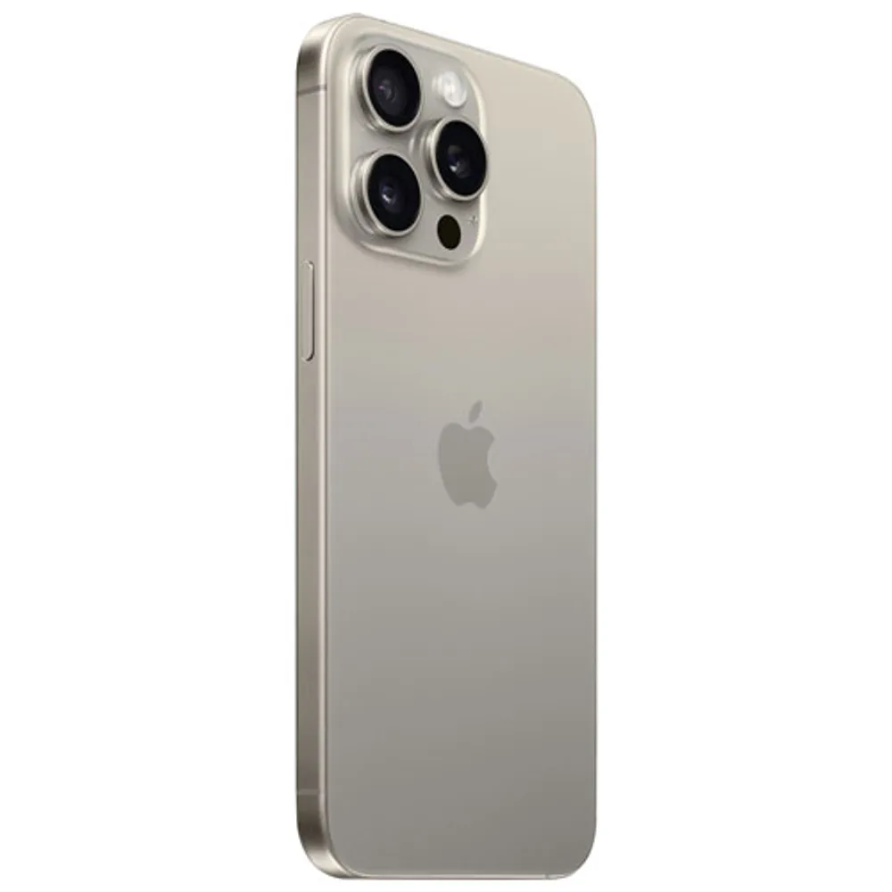 TELUS Apple iPhone 15 Pro Max 512GB - Natural Titanium - Monthly Financing