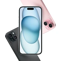 iPhone 15 de 128 Go d'Apple offert par Freedom Mobile - Rose - Paiement Balance mensuel