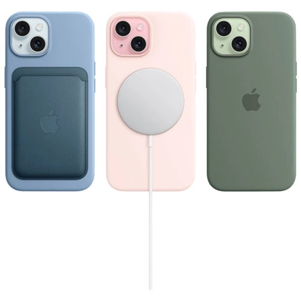 iPhone 15 de 128 Go d'Apple offert par Freedom Mobile - Rose - Paiement Balance mensuel