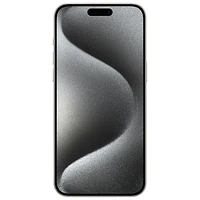 iPhone 15 Pro Max de 512 Go d'Apple avec Virgin Plus - Titane blanc - Financement mensuel