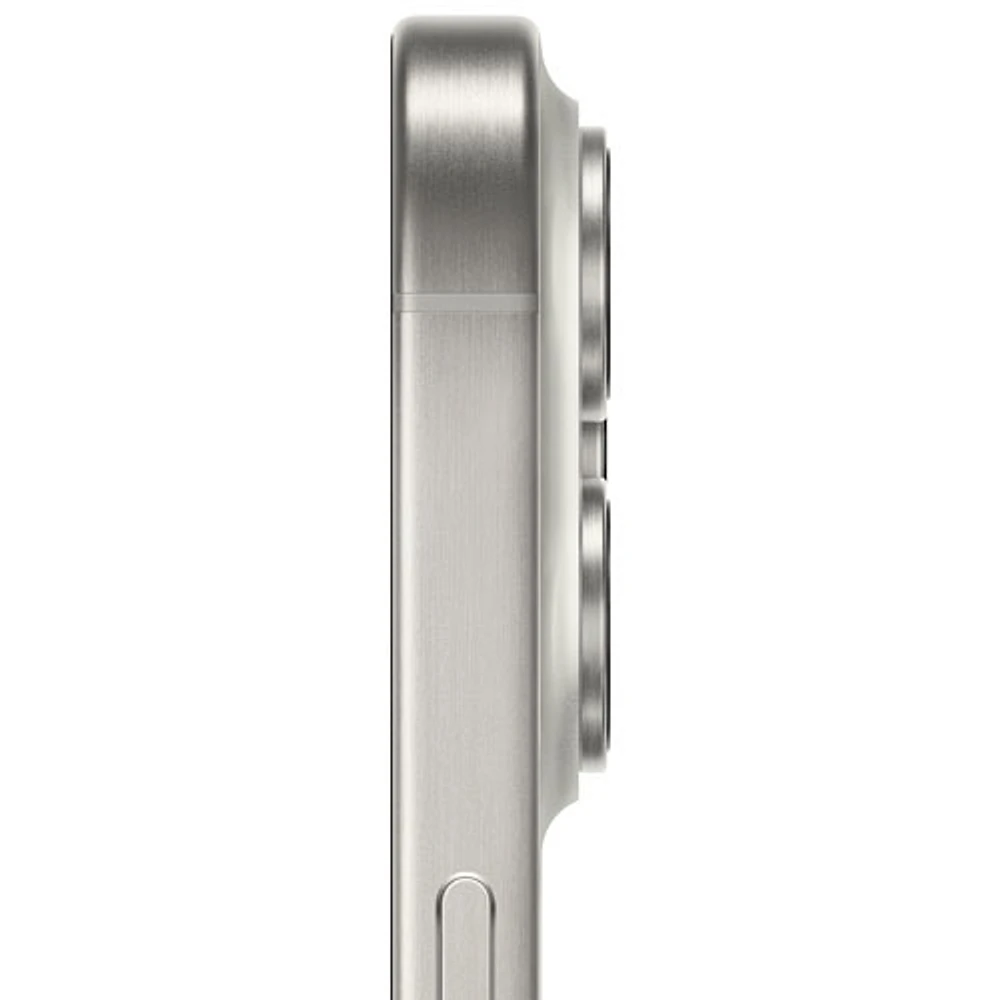iPhone 15 Pro Max de 512 Go d'Apple avec Virgin Plus - Titane blanc - Financement mensuel