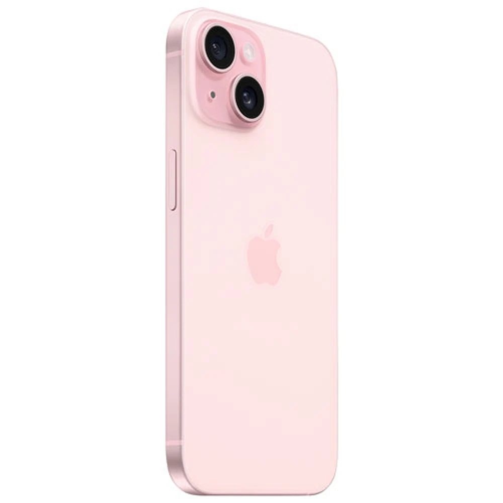 iPhone 15 de 128 Go d'Apple offert par Rogers - Rose - Financement mensuel