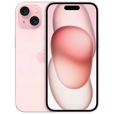 TELUS Apple iPhone 15 128GB - Pink - Monthly Financing