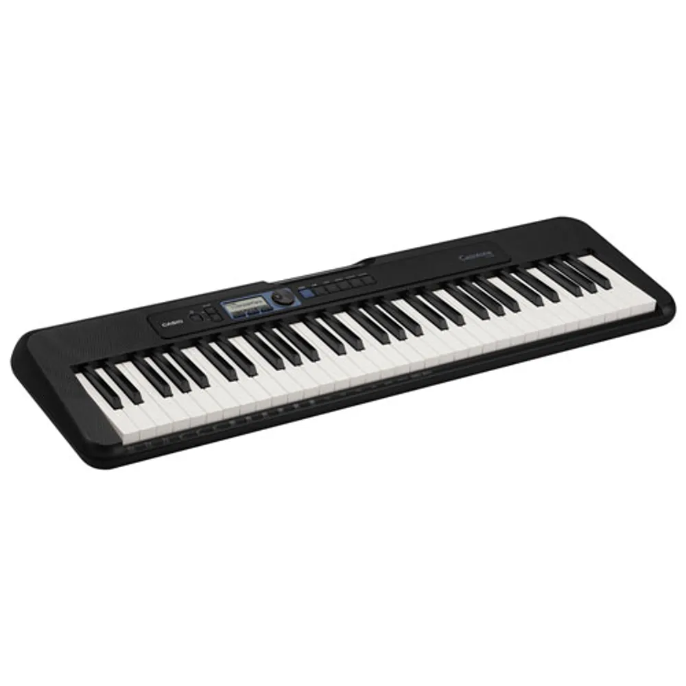 Casio CT-S190 61-Key Electric Keyboard with Stand & Bench - Black