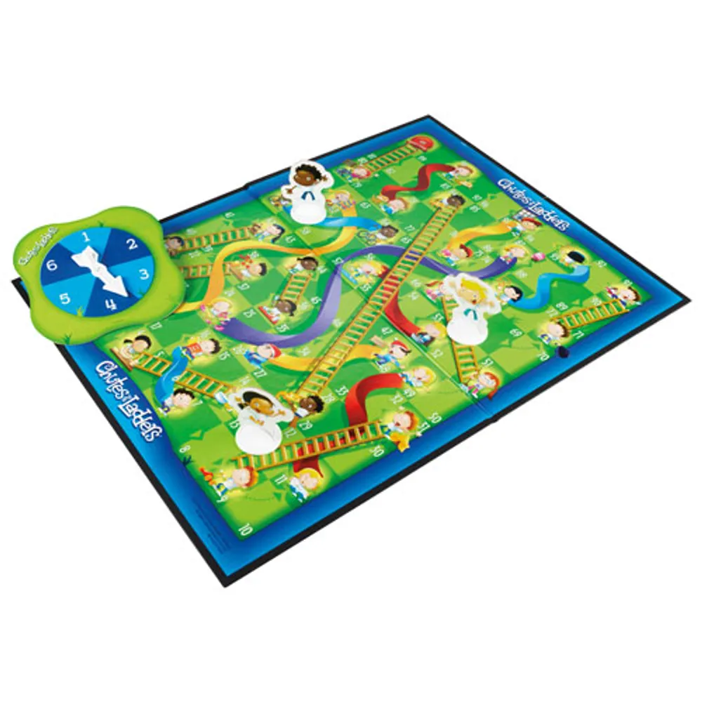 Hasbro Chutes and Ladders Board Game - Bilingual