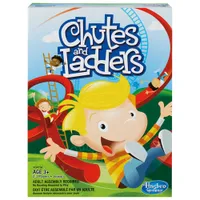 Hasbro Chutes and Ladders Board Game - Bilingual