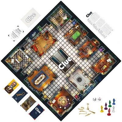 Jeu de société Clue de Hasbro - Bilingue