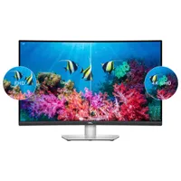 Dell 31.5" 4K Ultra HD 60Hz 4ms GTG Curved VA LED FreeSync Monitor (S3221QS) - Platinum Silver