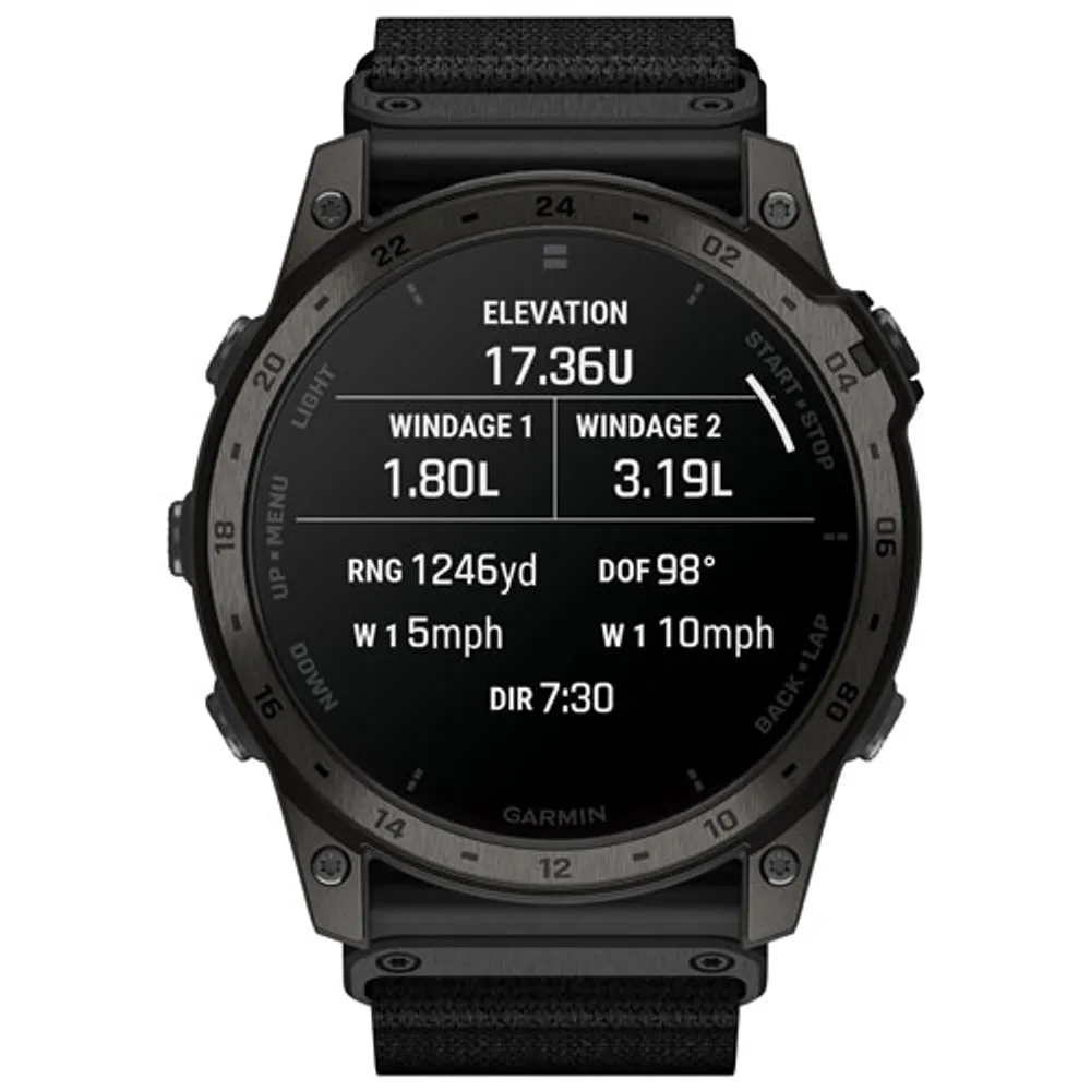 Garmin tactix 7 AMOLED Edition 51mm Bluetooth Multisport Smartwatch - Black