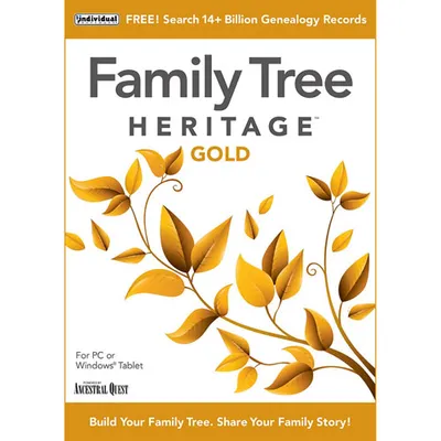 Family Tree Heritage Gold 16 (PC) - Digital Download