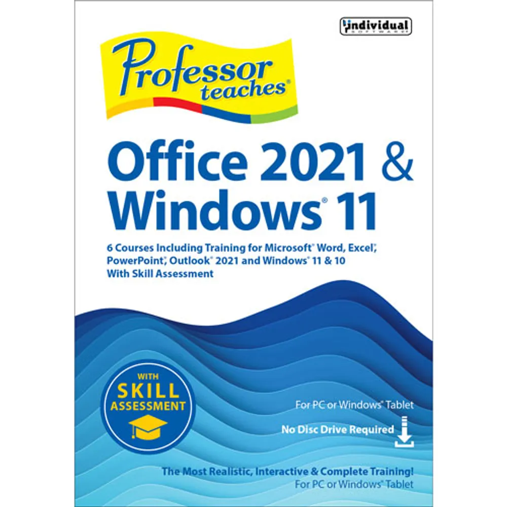 Professor Teaches Office 2021 & Windows 11 - 6 Courses (PC) - Digital Download