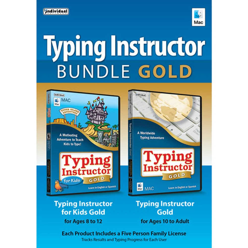 Typing Instructor Bundle Gold (Mac) - Digital Download