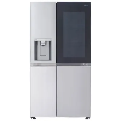 Open Box - LG 36" 27.1 Cu. Ft. Side by Side Refrigerator (LRSOS2706S) - SS - Perfect Condition