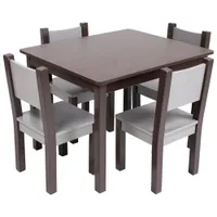 Humble Crew 5-Piece Kids Table & Chair Set - Sumatra