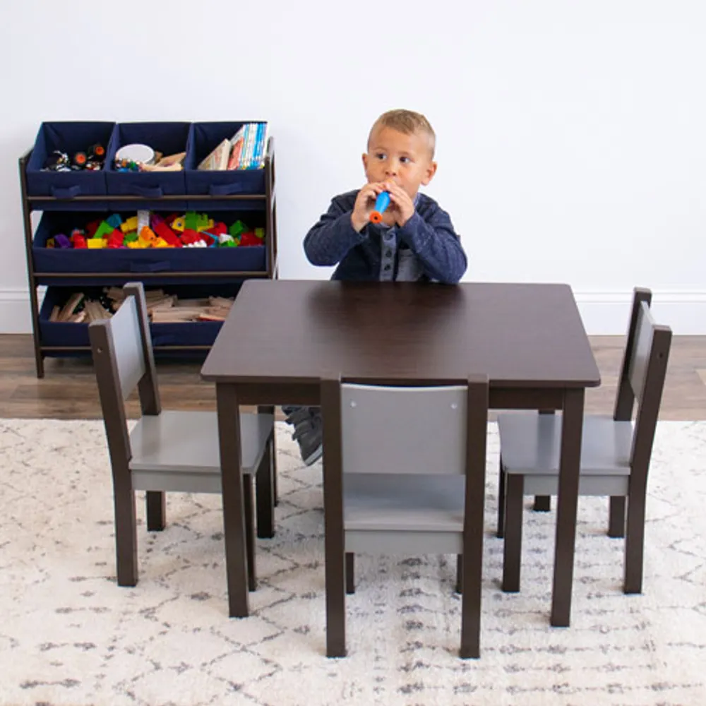 Humble Crew 5-Piece Kids Table & Chair Set - Sumatra