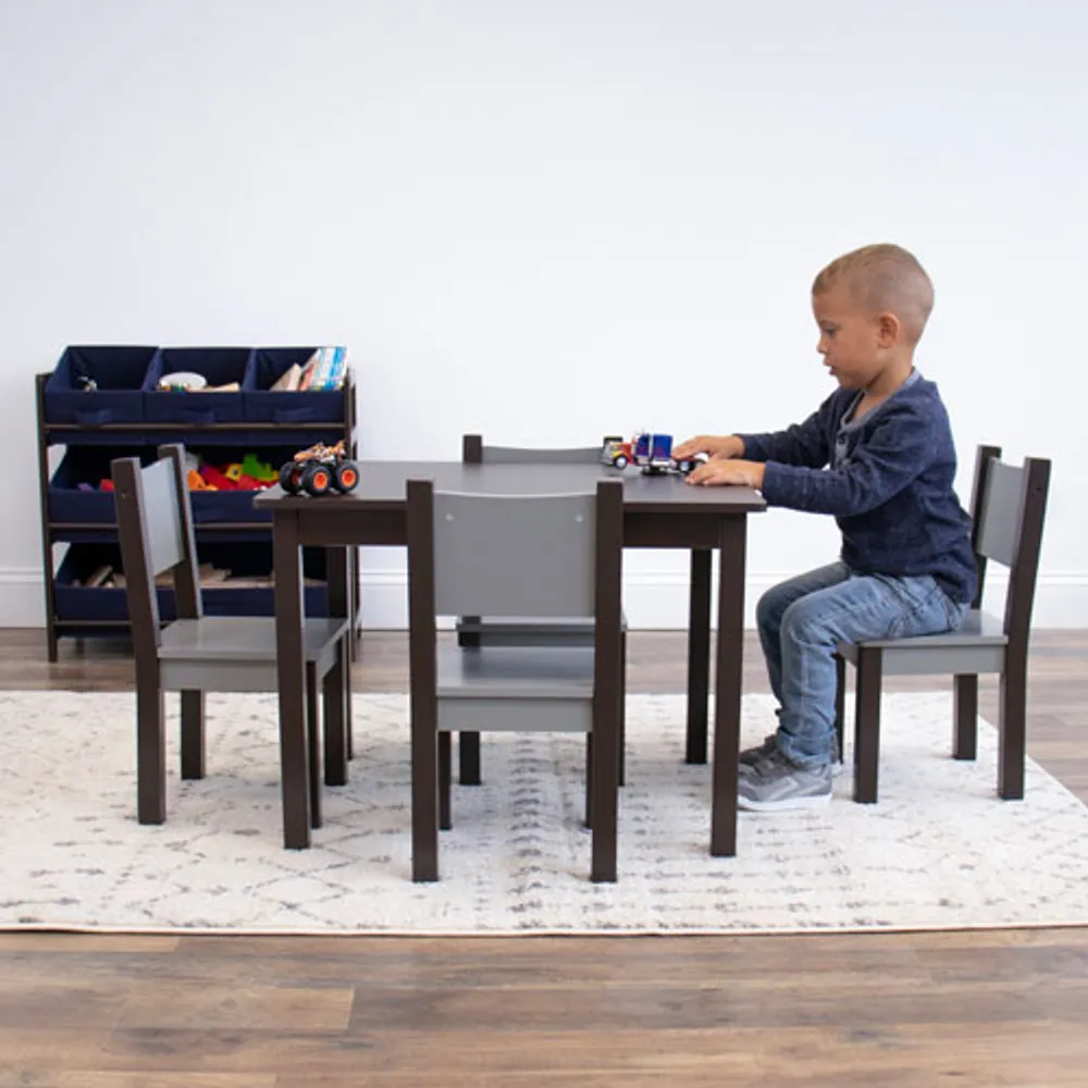 Humble Crew 5-Piece Kids Table & Chair Set - Sumatra