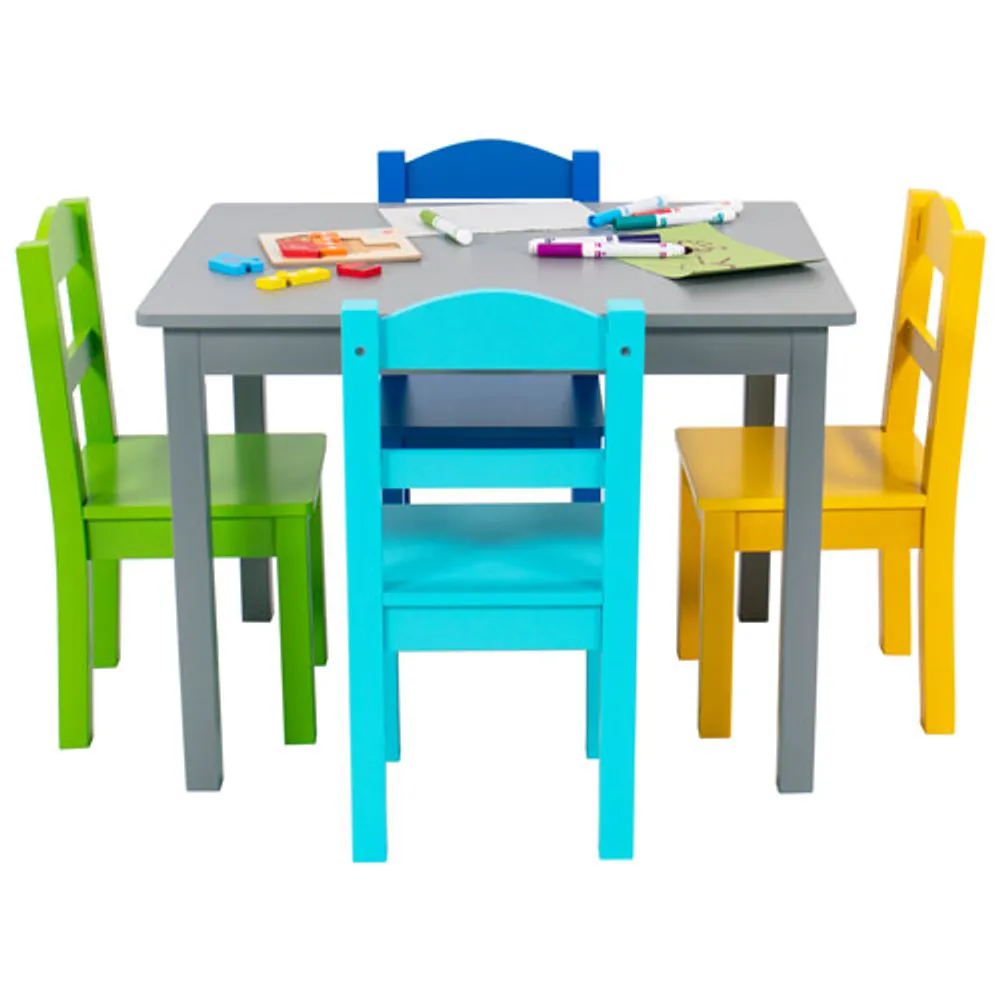 Humble Crew 5-Piece Kids Table & Chair Set