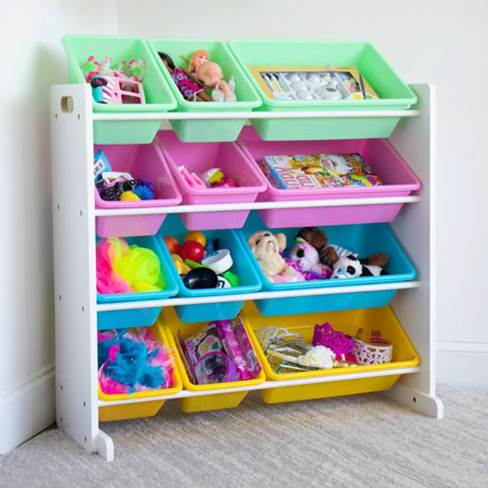 Humble Crew 12-Bin Toy Organizer - Pastel