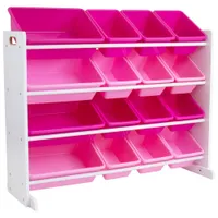 Humble Crew Super-Sized 16-Bin Toy Organizer - Pink