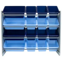 Humble Crew Super-Sized 16-Bin Toy Organizer - Blue