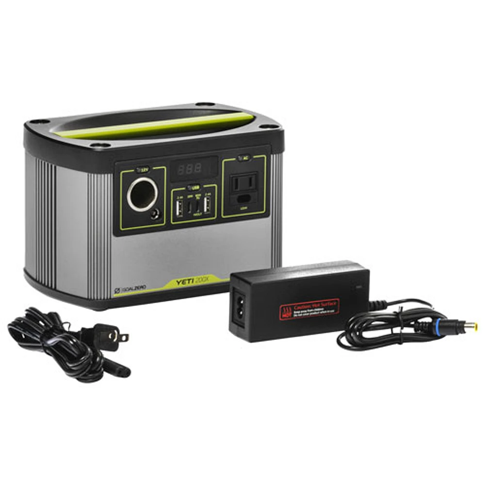 Goal Zero Yeti 200X Portable Power Generator - 187 Watts